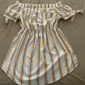 On sale is a summer dress and romper